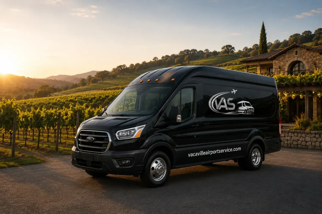 Vacaville Airport Service Provides reliable wine tour service